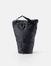 Black camera base layer on a white background