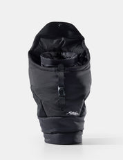 Black insulated camera base layer on a white background