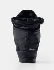 Black camera base layer on a white background