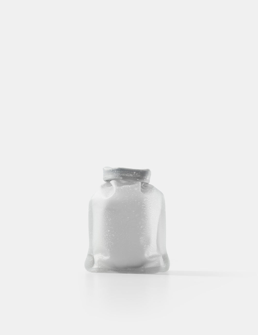 White soap bar case on white background