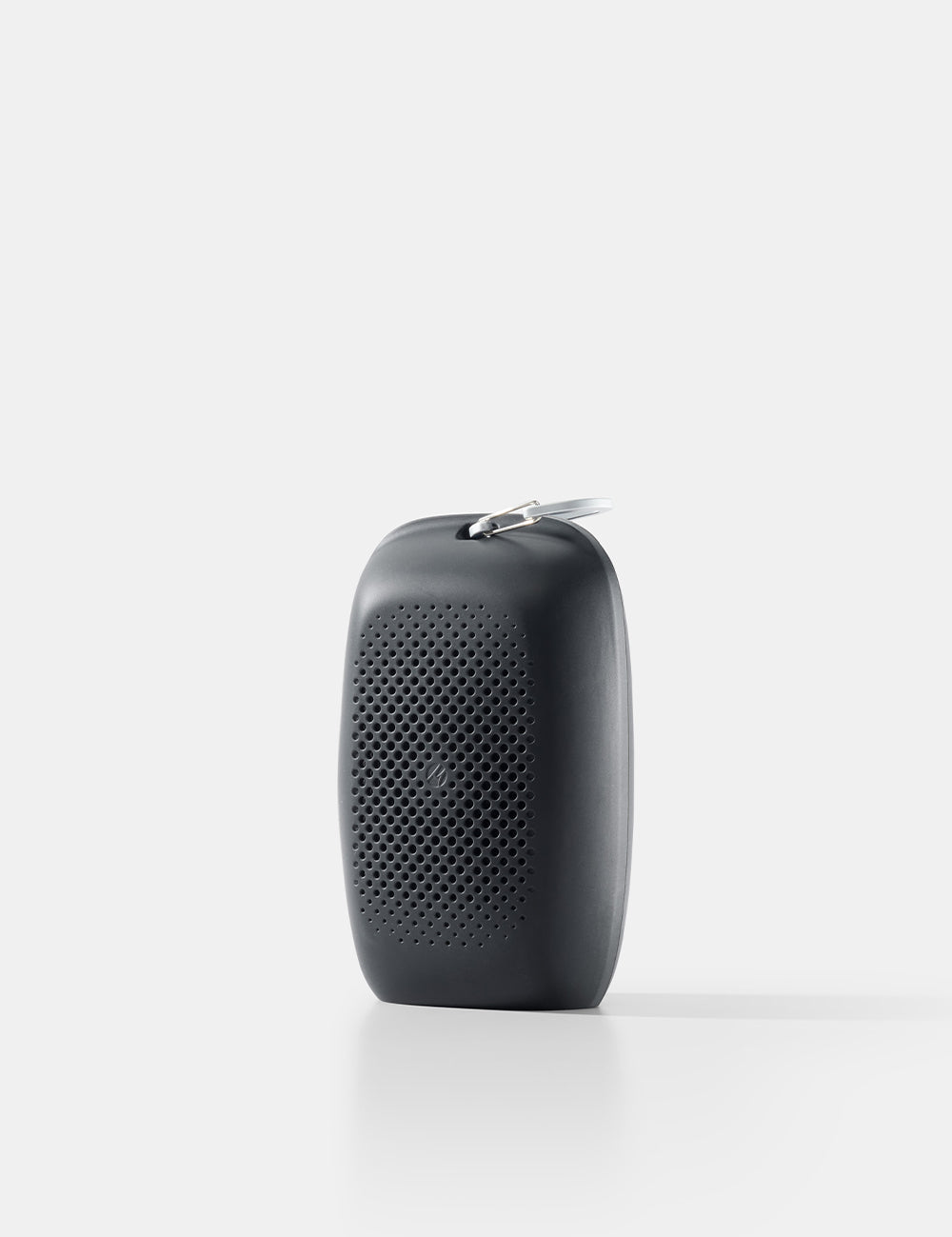 gray towel case on a white background